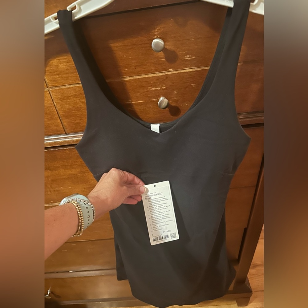 Lululemon Align dress in black size 6.